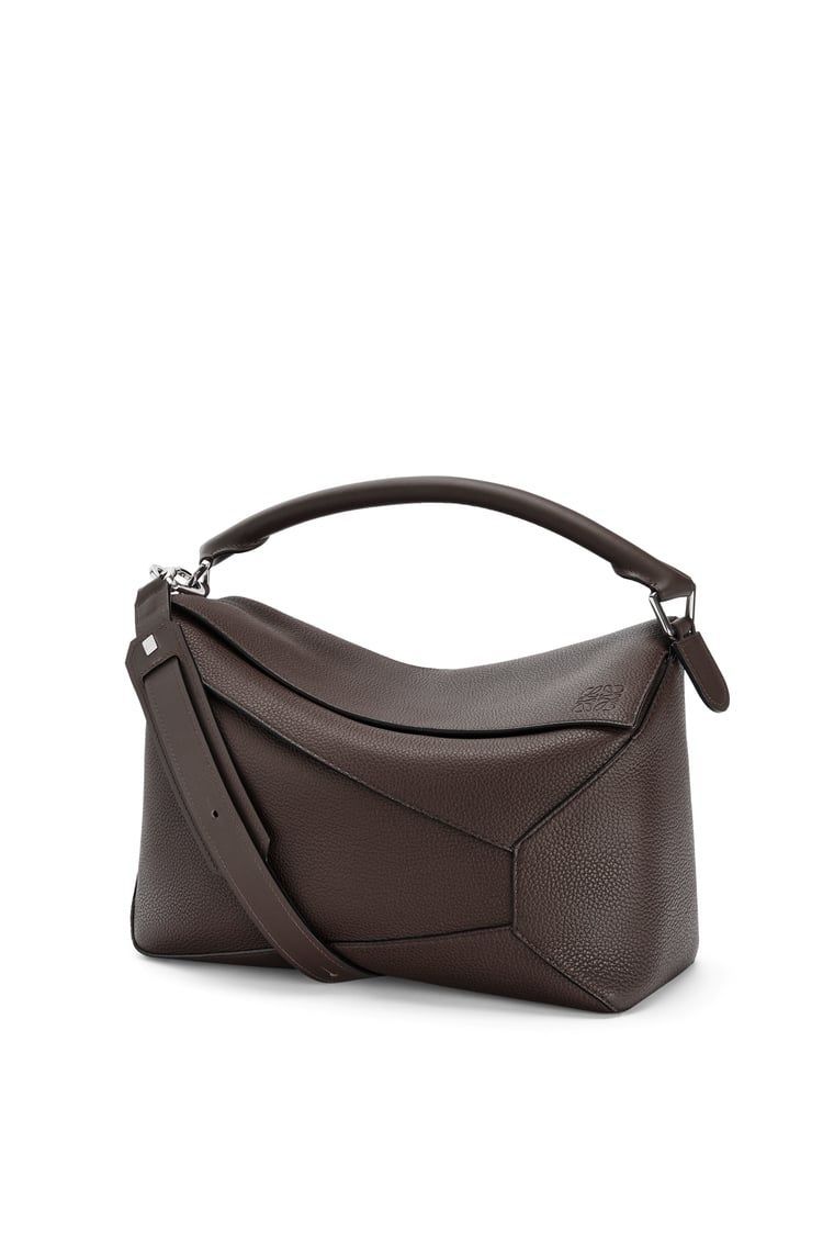 Large Puzzle bag in grained calfskin