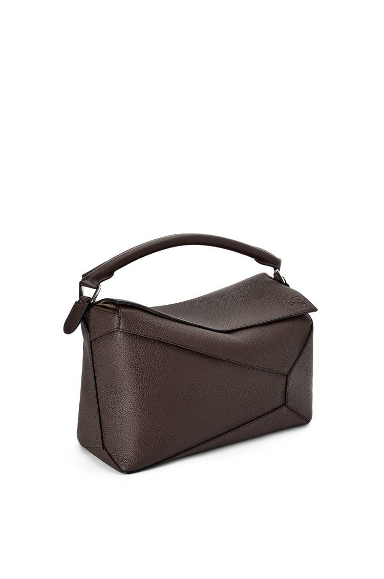 Large Puzzle bag in grained calfskin