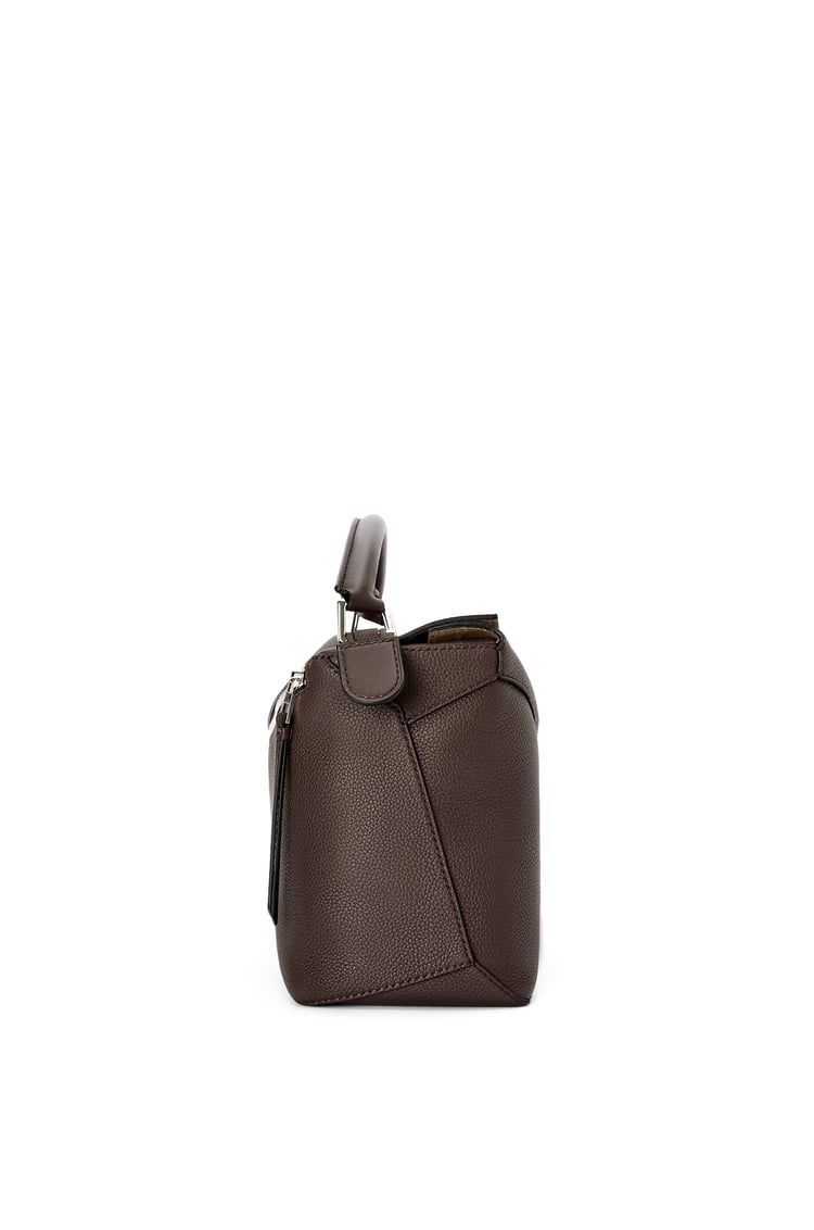 Large Puzzle bag in grained calfskin