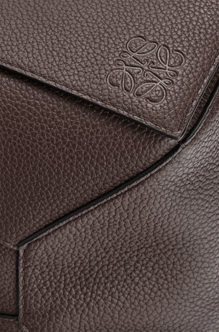 Large Puzzle bag in grained calfskin