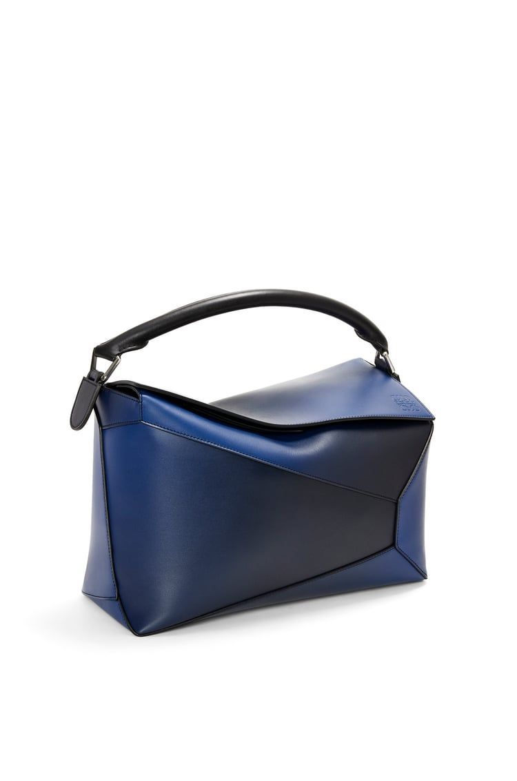 Large Puzzle bag in silk calfskin