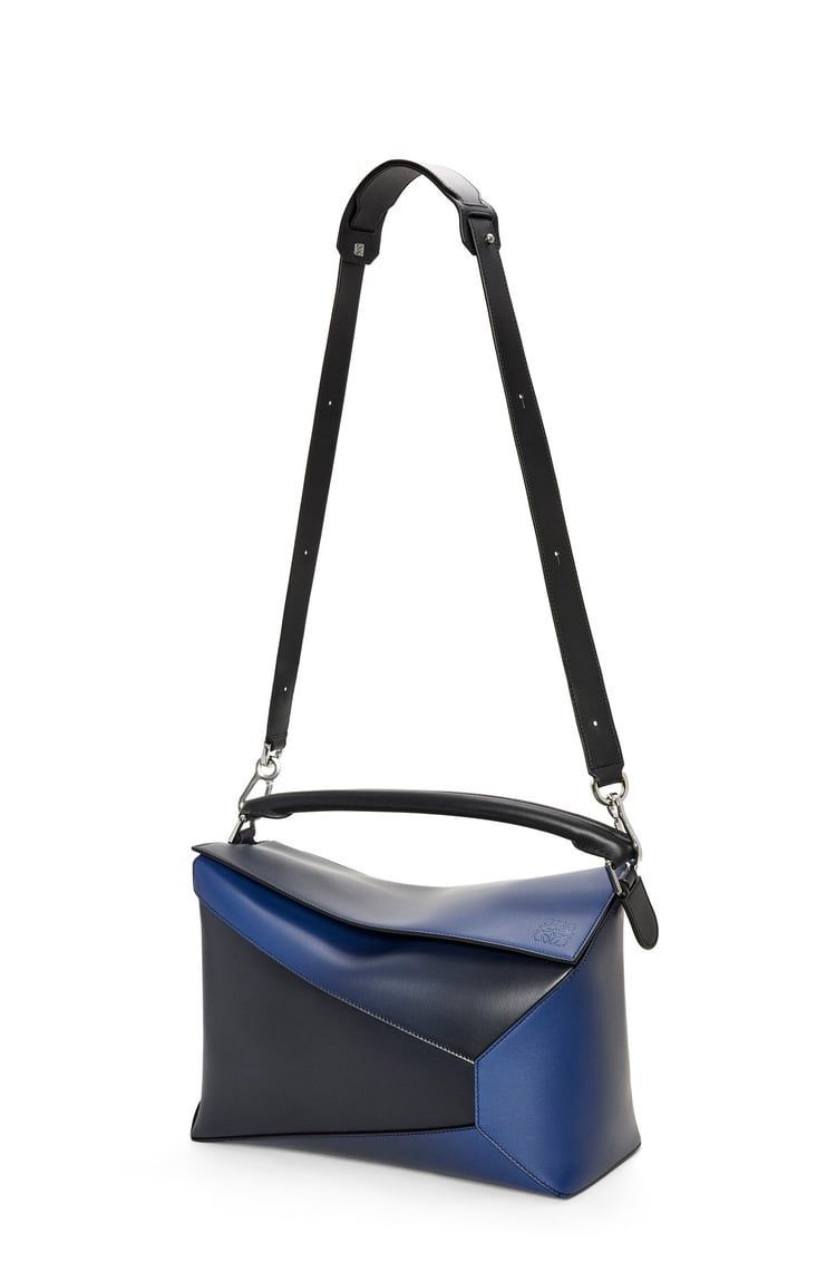 Large Puzzle bag in silk calfskin