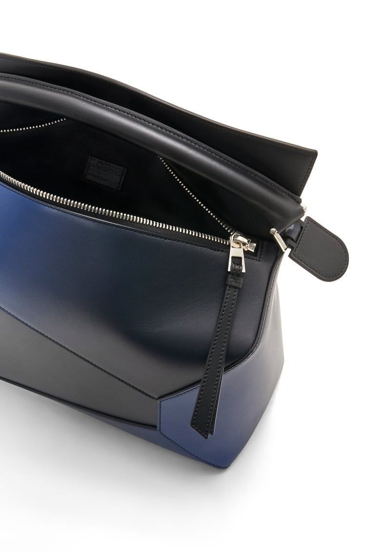 Large Puzzle bag in silk calfskin