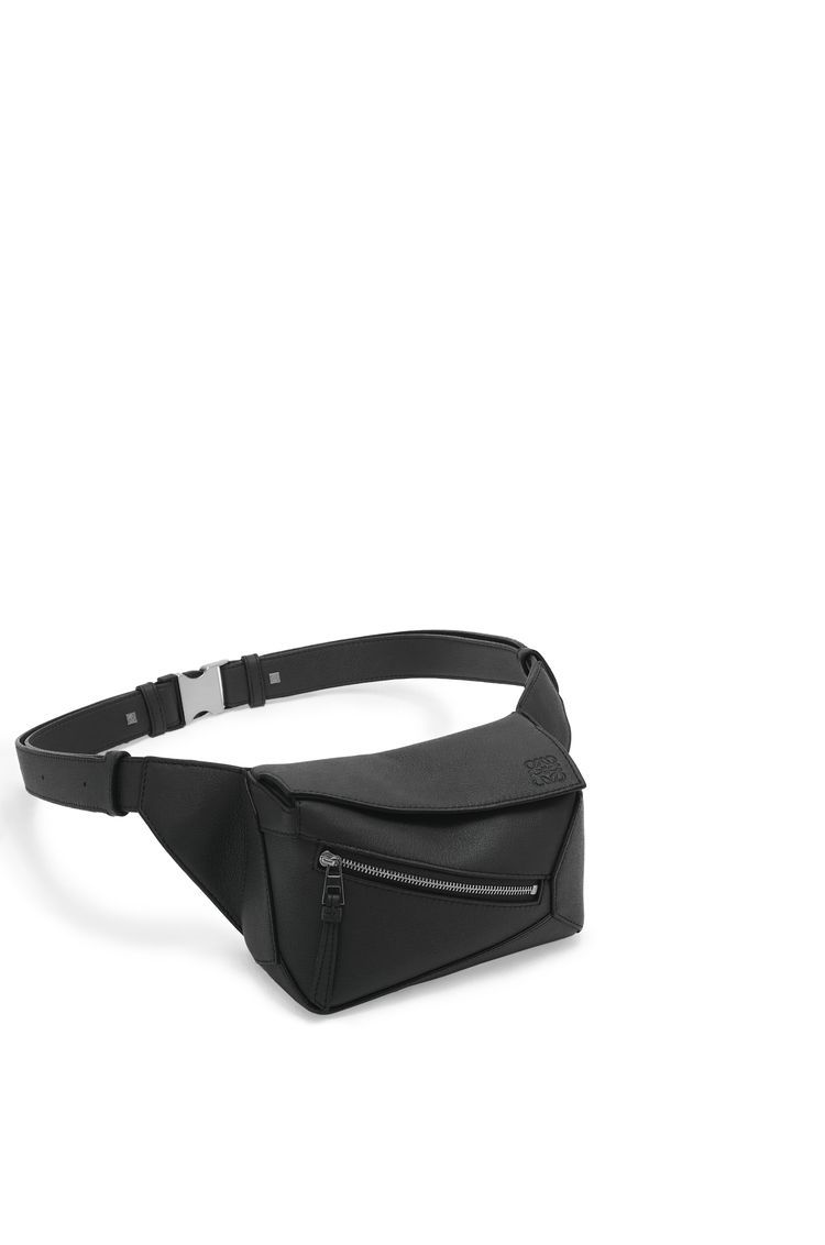 Mini Puzzle Bumbag in classic calfskin