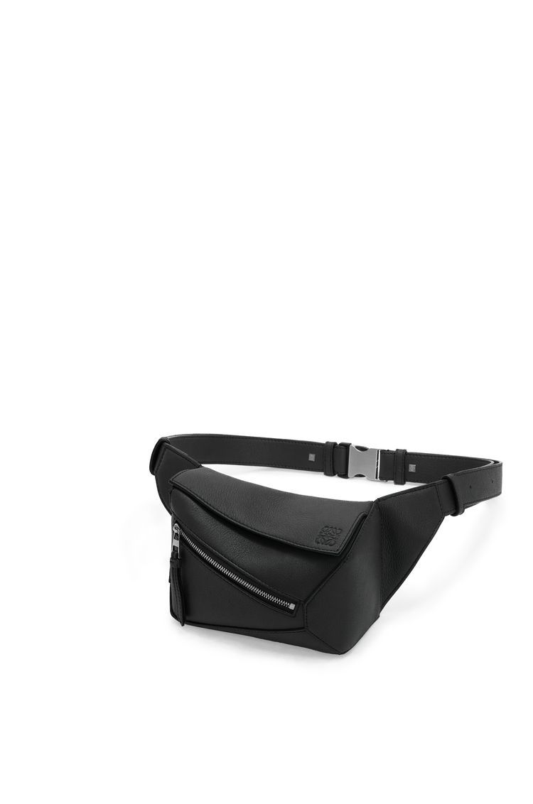 Mini Puzzle Bumbag in classic calfskin