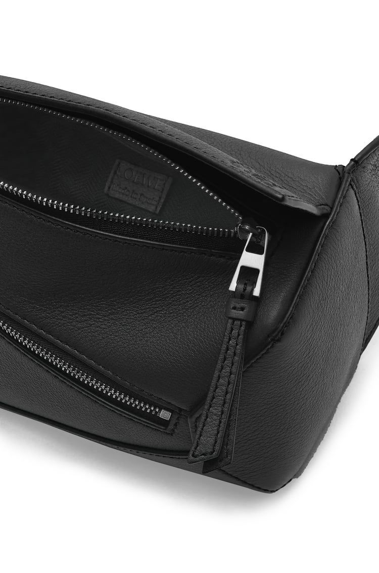 Mini Puzzle Bumbag in classic calfskin