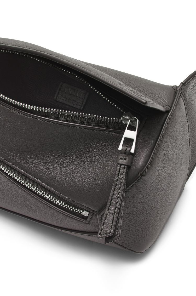 Mini Puzzle Bumbag in classic calfskin
