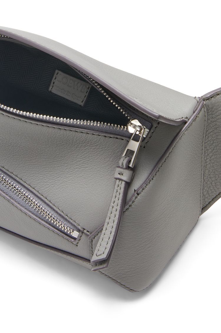 Mini Puzzle Bumbag in classic calfskin