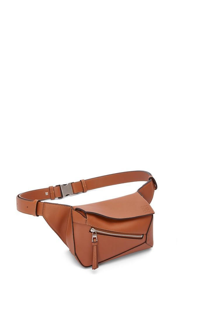 Mini Puzzle Bumbag in classic calfskin