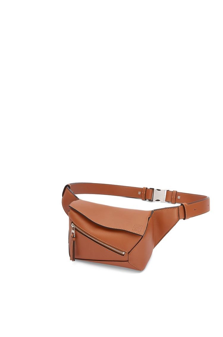 Mini Puzzle Bumbag in classic calfskin