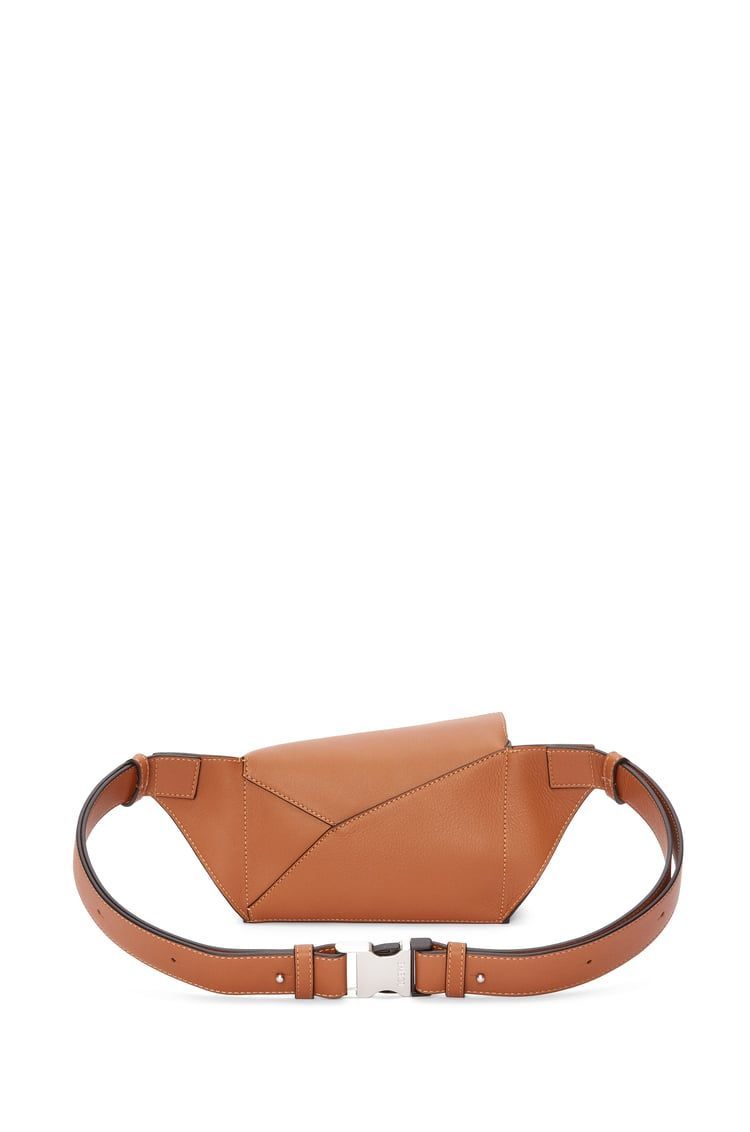 Mini Puzzle Bumbag in classic calfskin