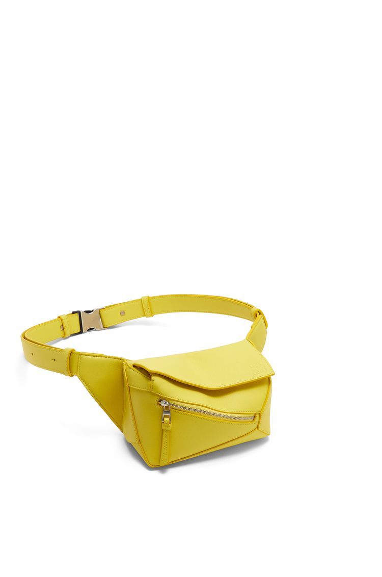 Mini Puzzle Bumbag in classic calfskin