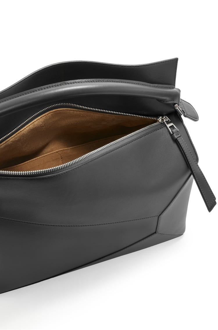 Large Puzzle bag in shiny calfskin