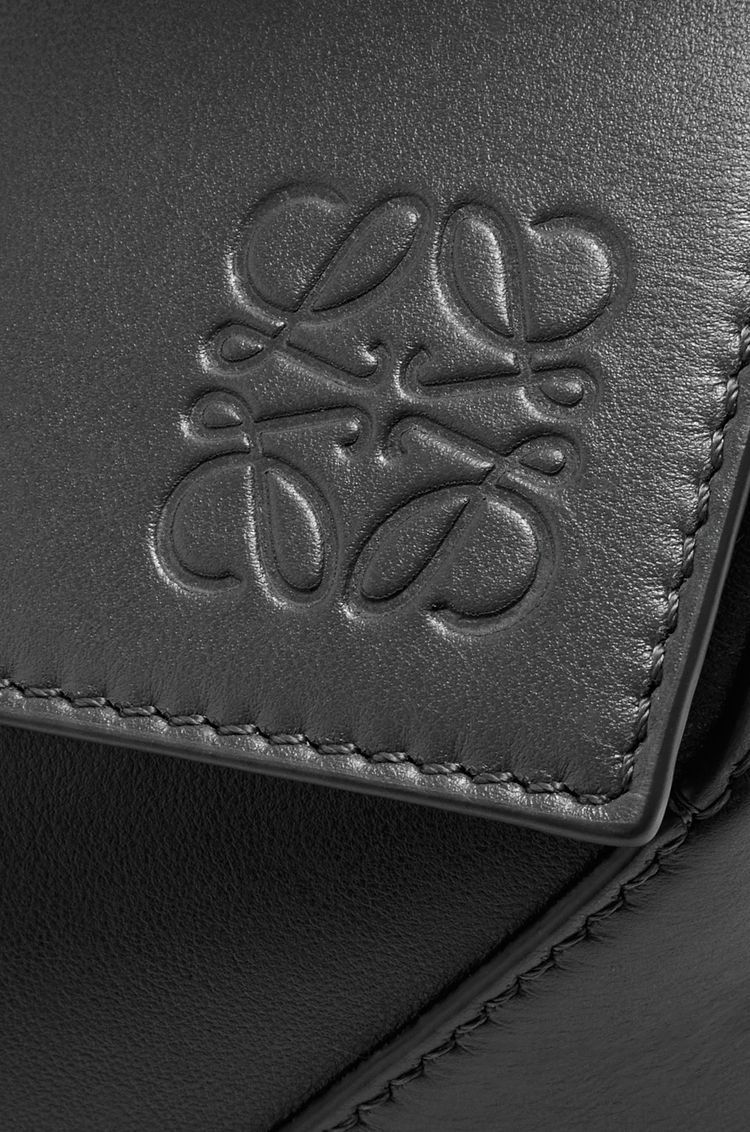 Large Puzzle bag in shiny calfskin