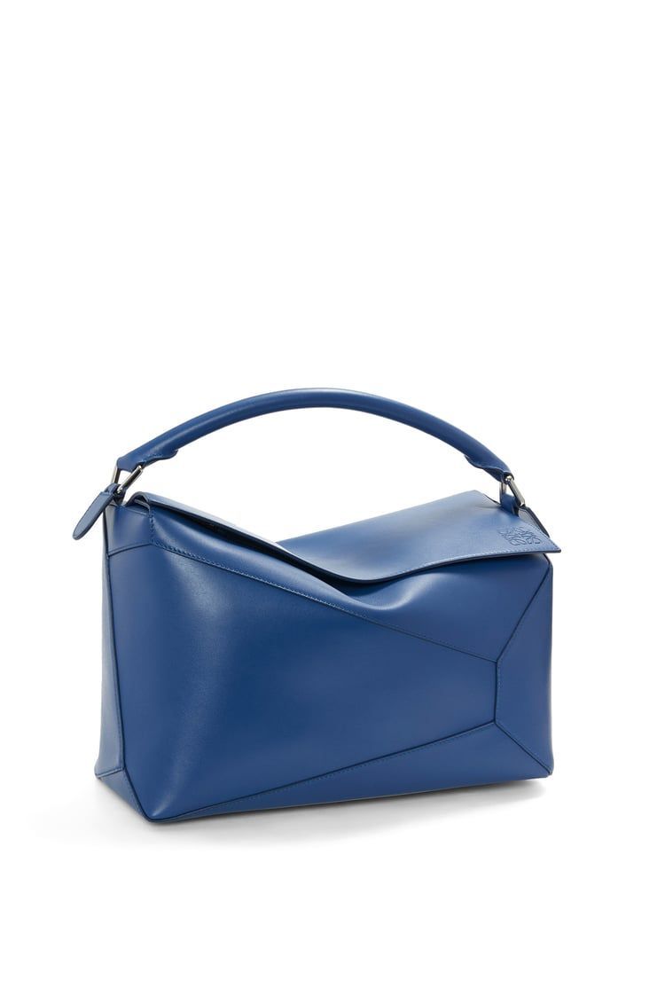 Large Puzzle bag in shiny calfskin