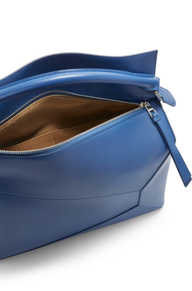 Large Puzzle bag in shiny calfskin