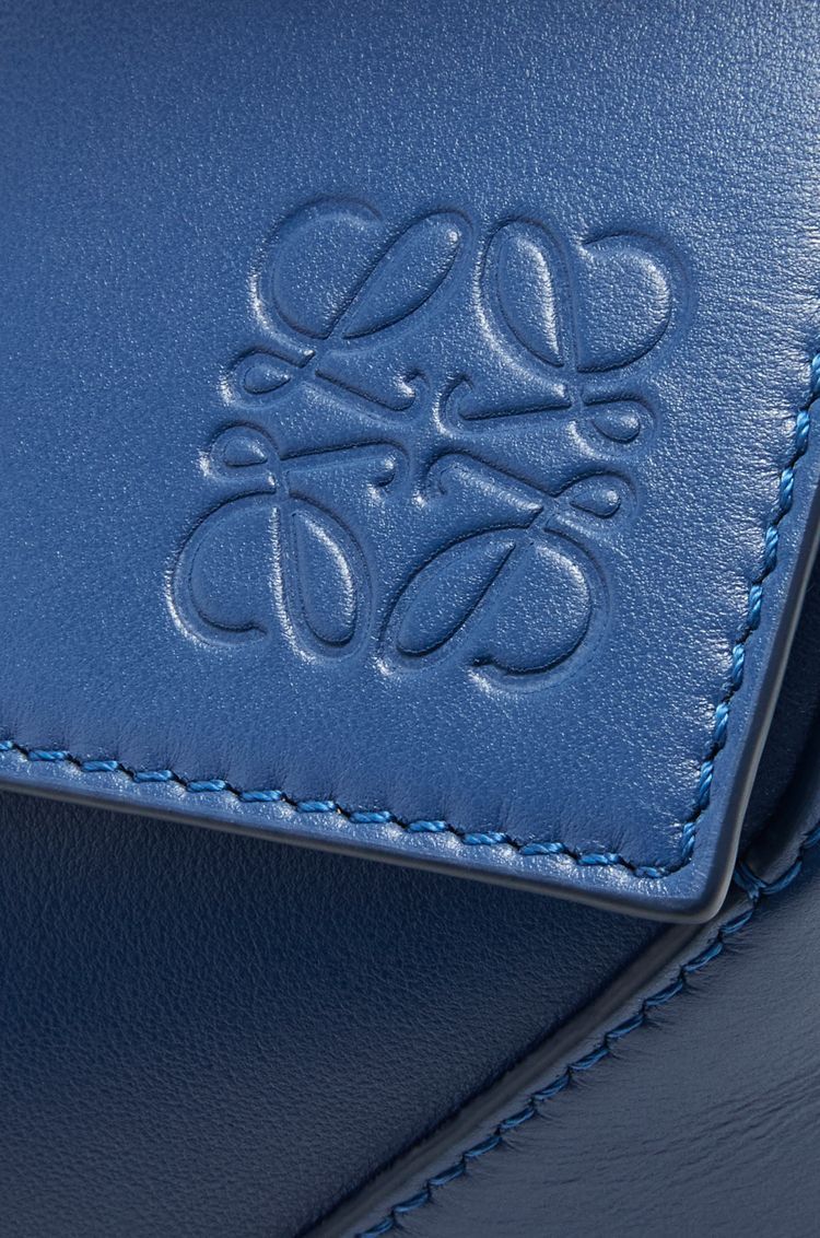 Large Puzzle bag in shiny calfskin