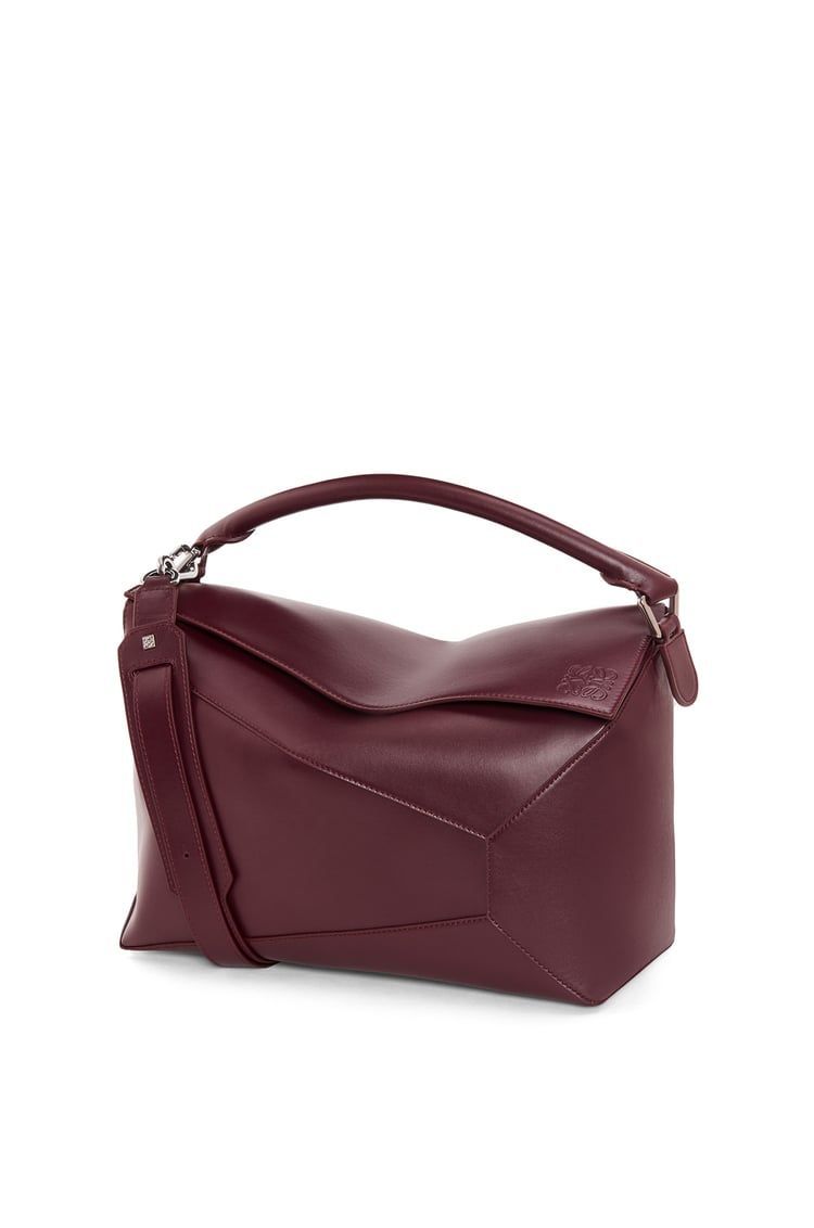 Large Puzzle bag in shiny calfskin
