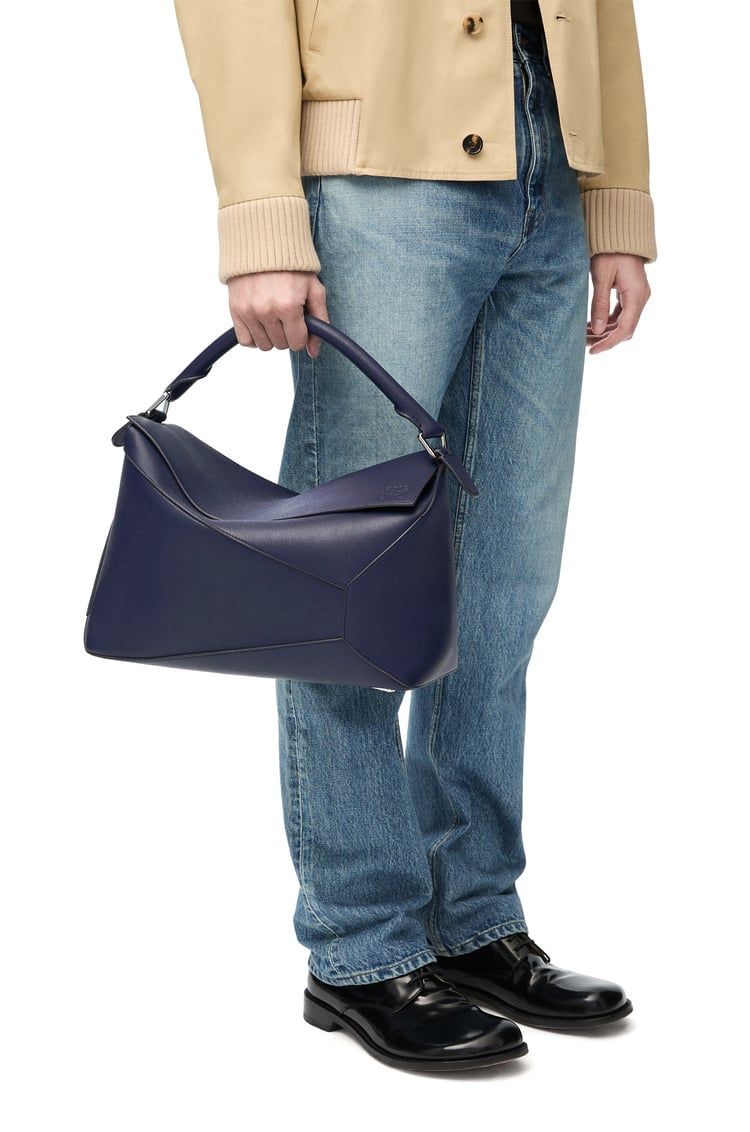 Large Puzzle bag in classic calfskin