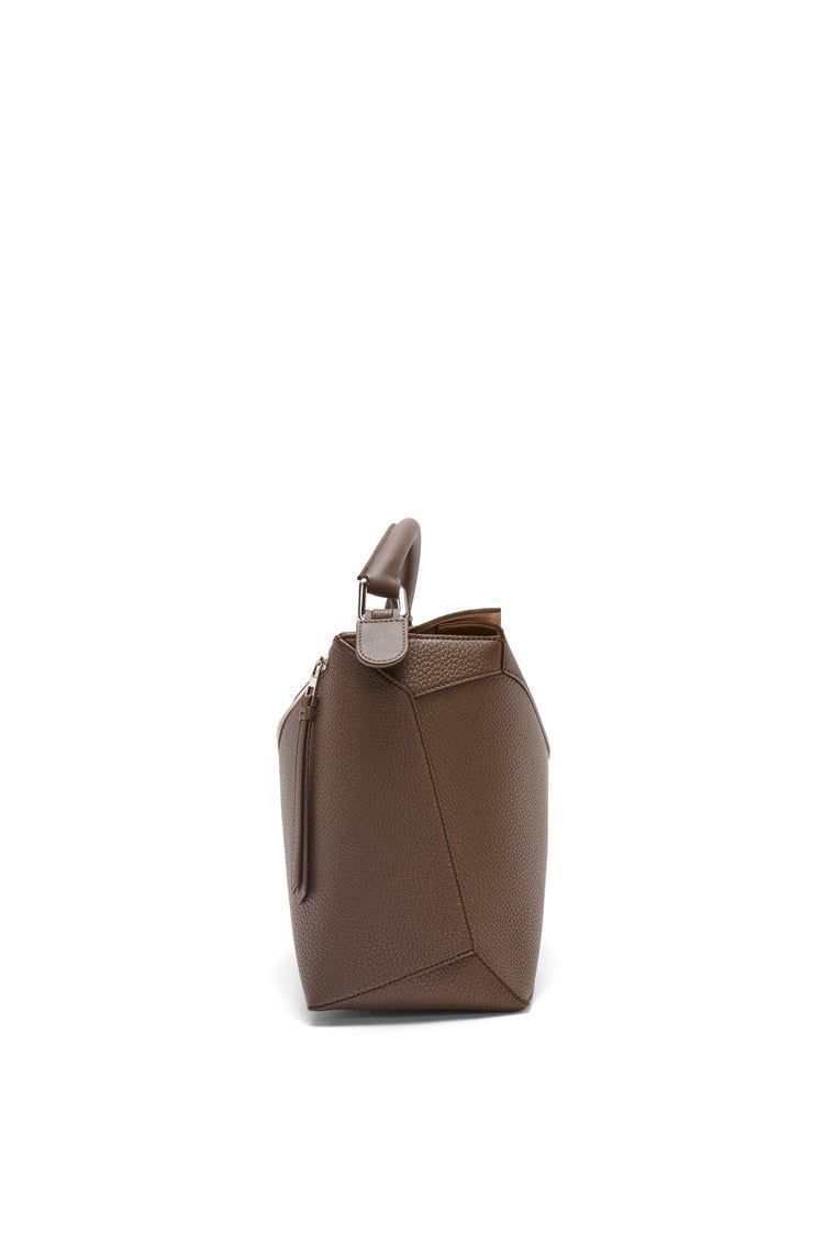 Large Puzzle bag in grained calfskin