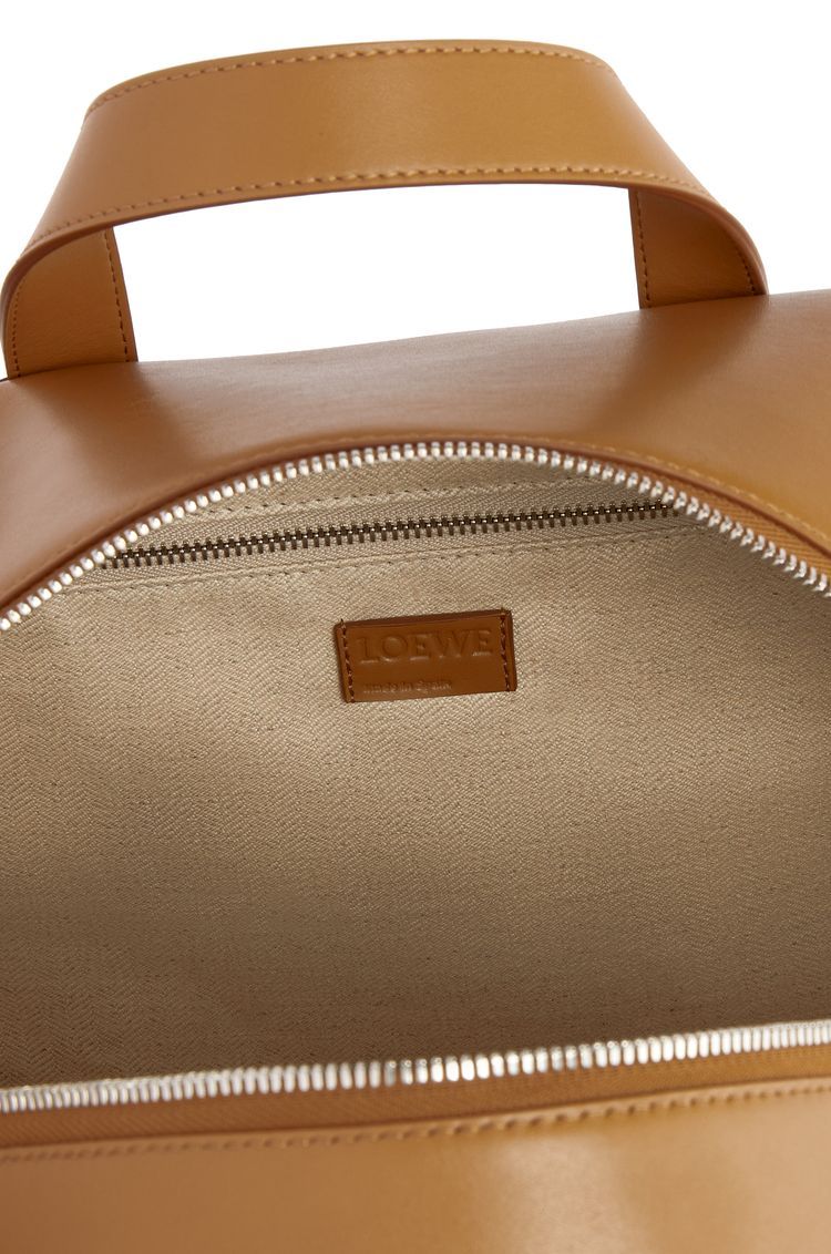 Medium Puzzle Fold duffle in shiny calfskin