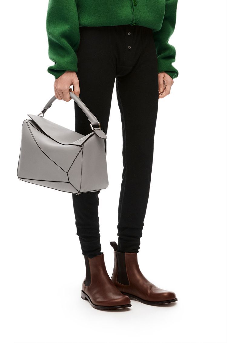 Large Puzzle bag in classic calfskin