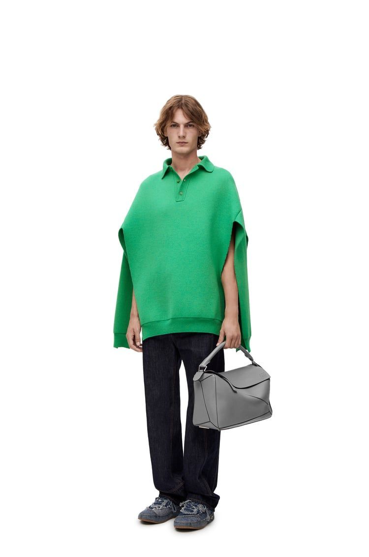 Large Puzzle bag in classic calfskin