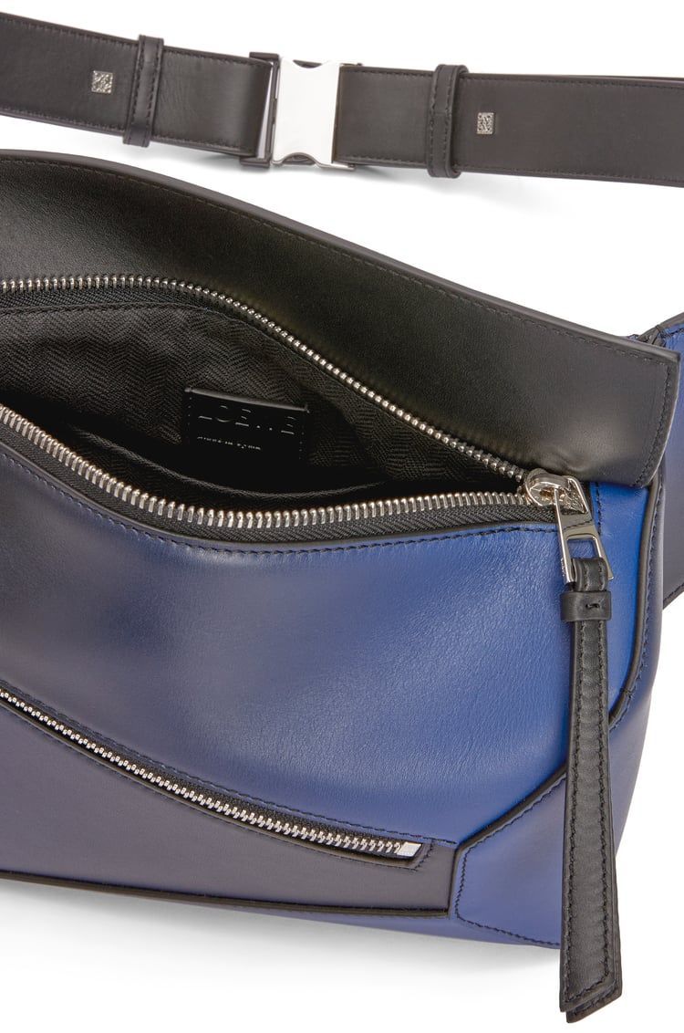 Small Puzzle bumbag in silk calfskin
