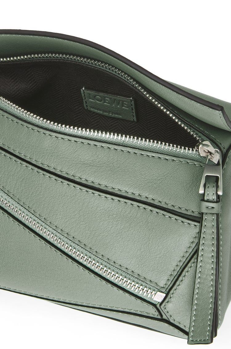 Mini Puzzle bumbag in classic calfskin