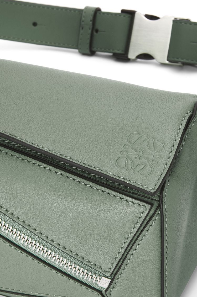 Mini Puzzle bumbag in classic calfskin