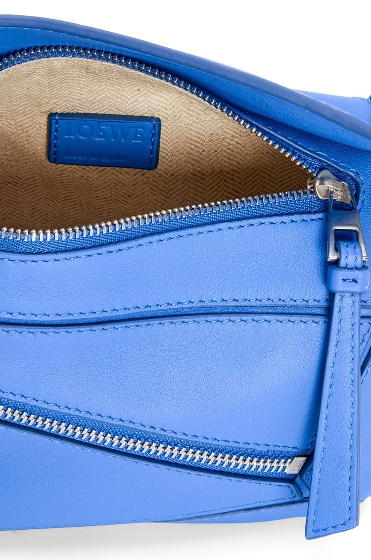 Mini Puzzle bumbag in classic calfskin