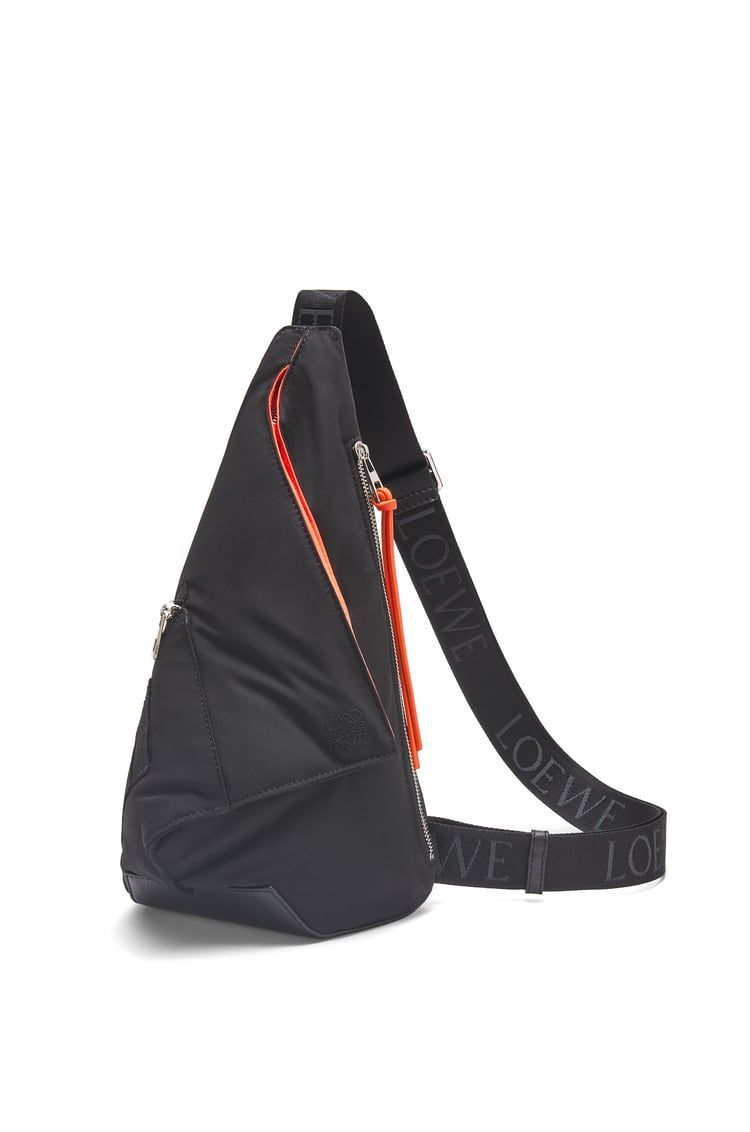Anton Sling in nylon and calfskin