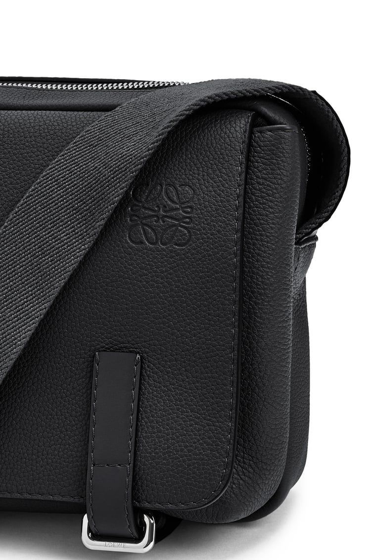 XS Military messenger bag in soft grained calfskin