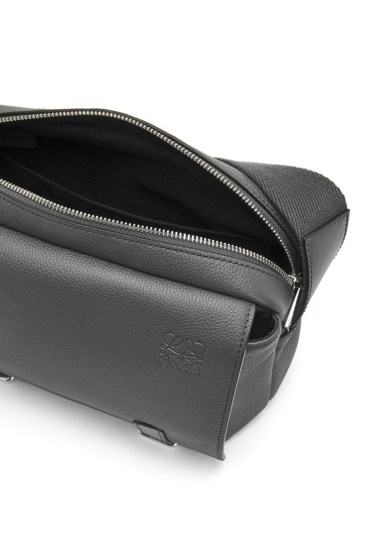 XS Military messenger bag in soft grained calfskin