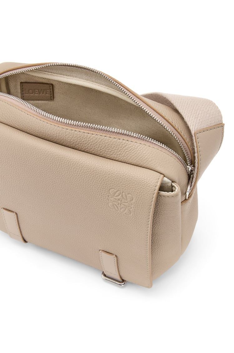 XS Military messenger bag in soft grained calfskin
