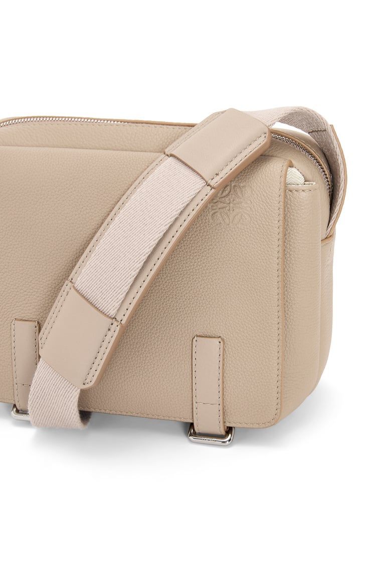 XS Military messenger bag in soft grained calfskin
