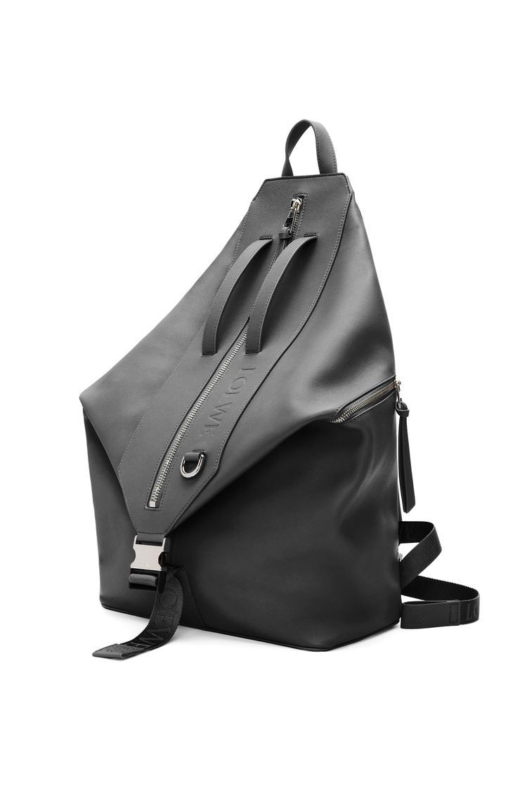 Convertible backpack in classic calfskin
