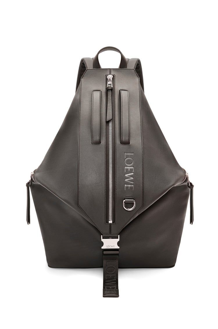 Convertible backpack in classic calfskin