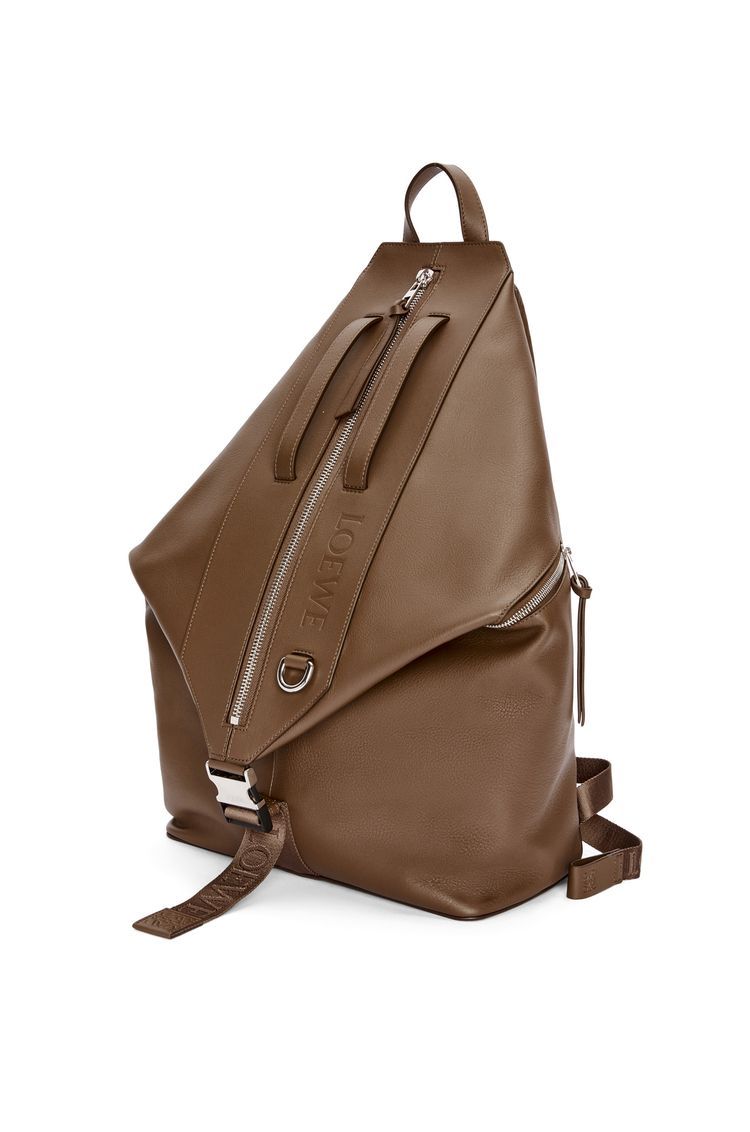 Convertible backpack in classic calfskin