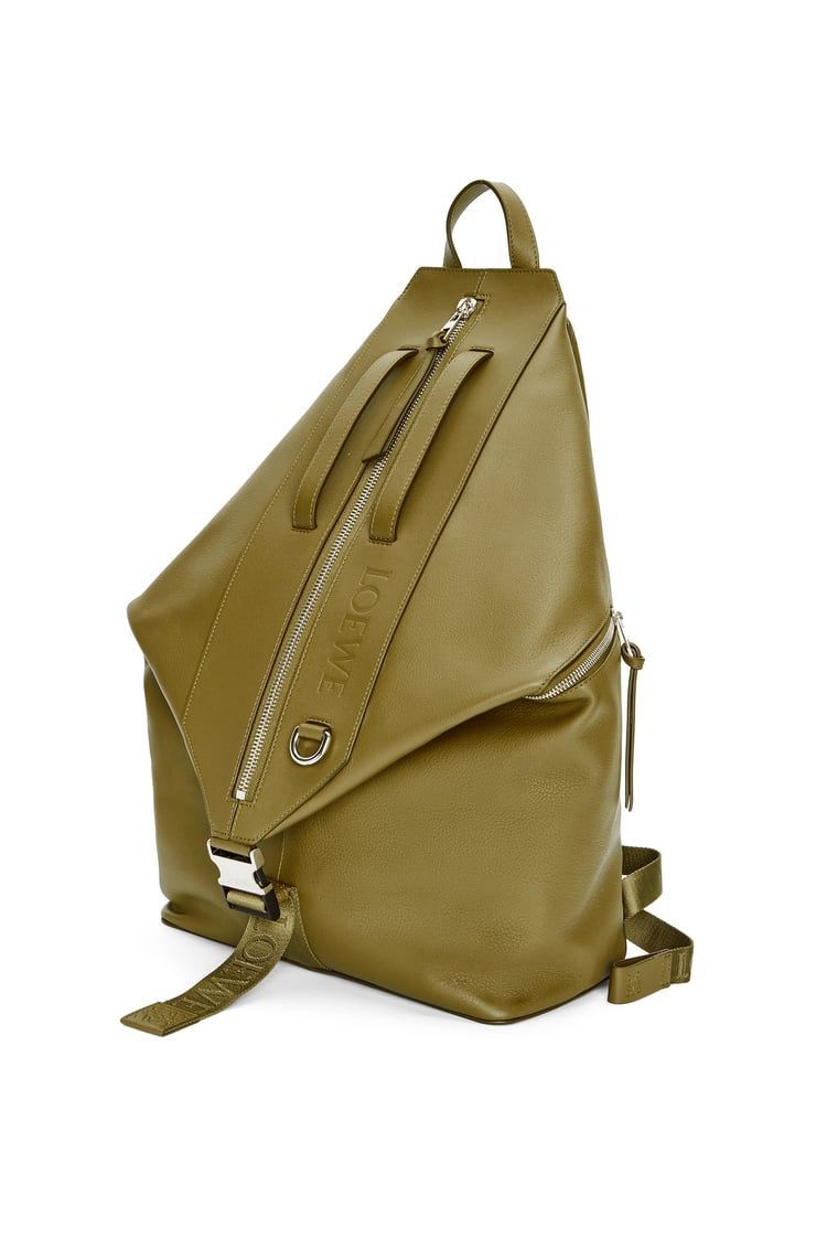 Convertible backpack in classic calfskin