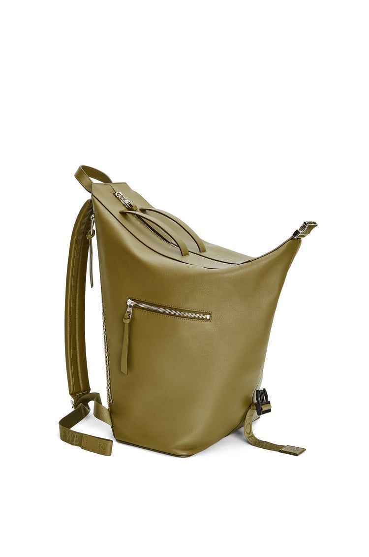 Convertible backpack in classic calfskin