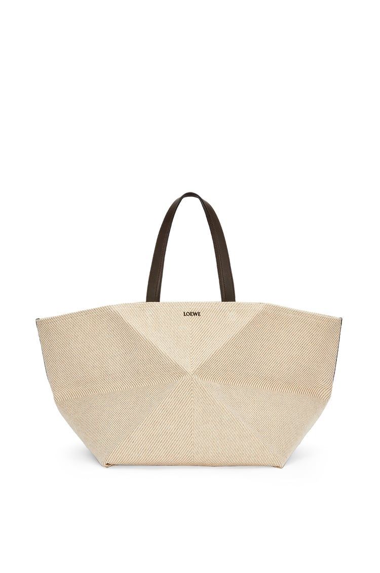XXL Puzzle Fold Tote in jacquard