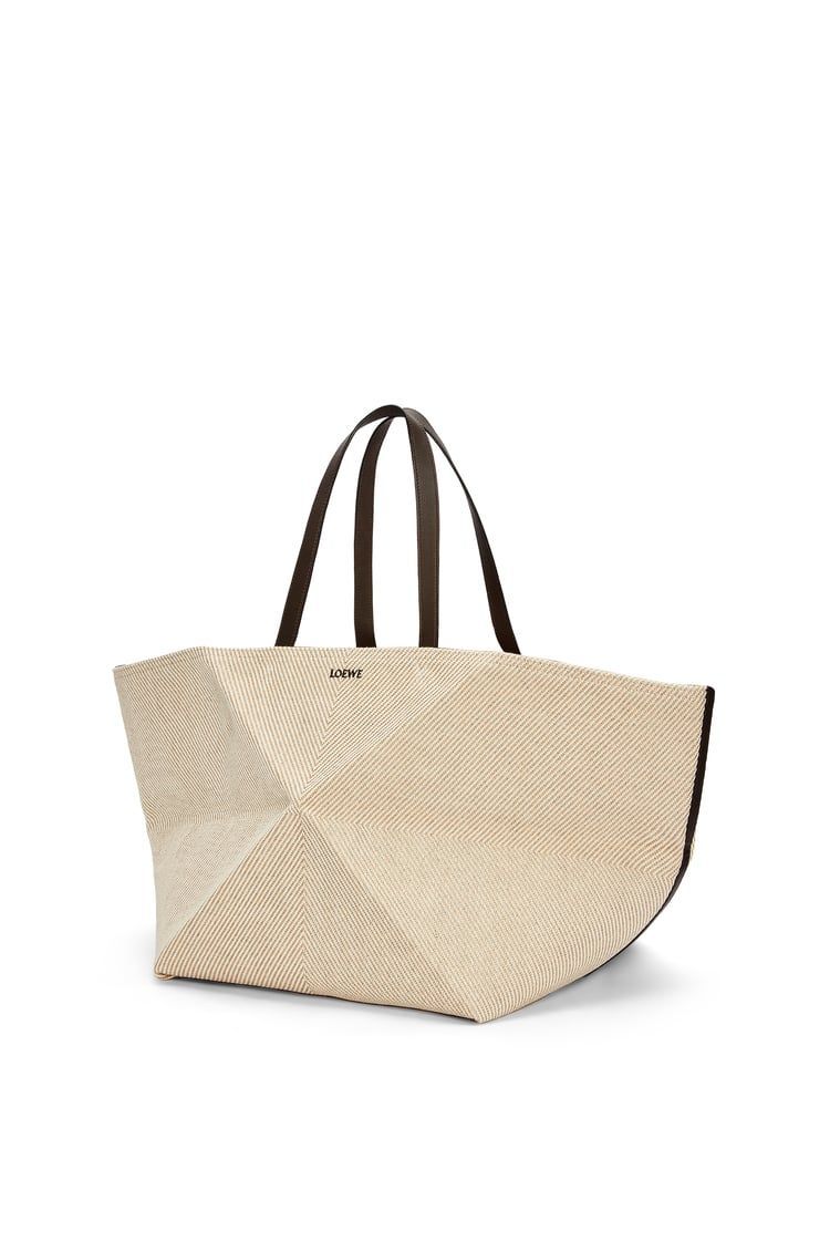 XXL Puzzle Fold Tote in jacquard