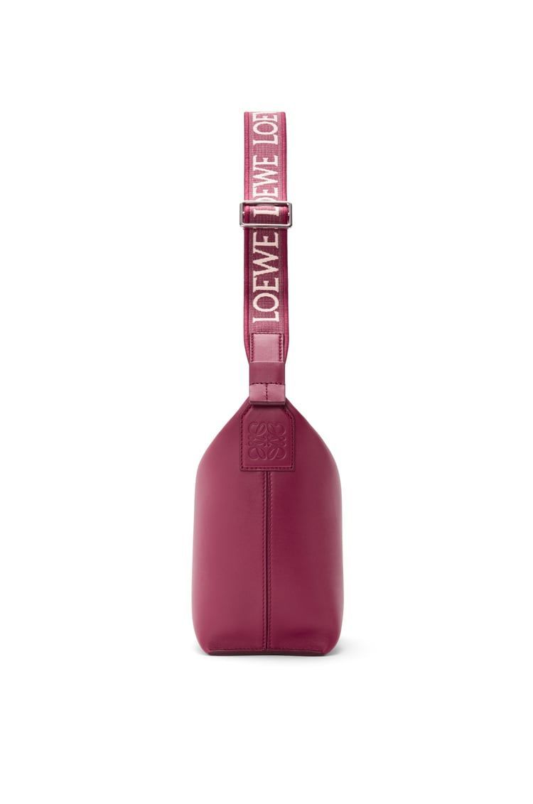 Small Cubi Crossbody bag in supple smooth calfskin and jacquard