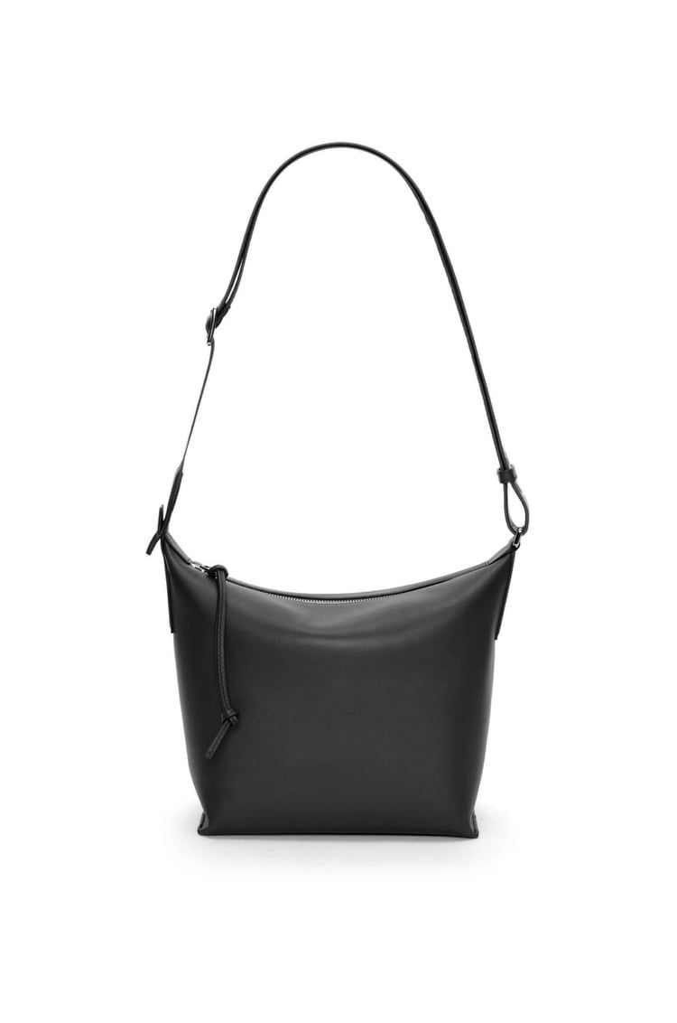 Small Cubi Crossbody bag in supple smooth calfskin and jacquard