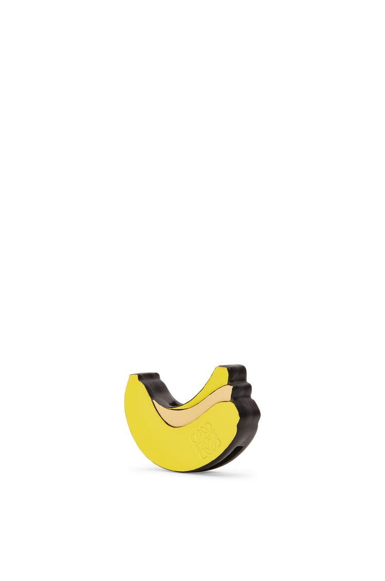 Banana dice in classic calfskin
