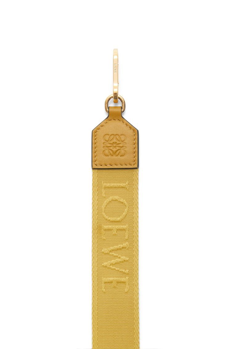LOEWE strap in cotton and calfskin