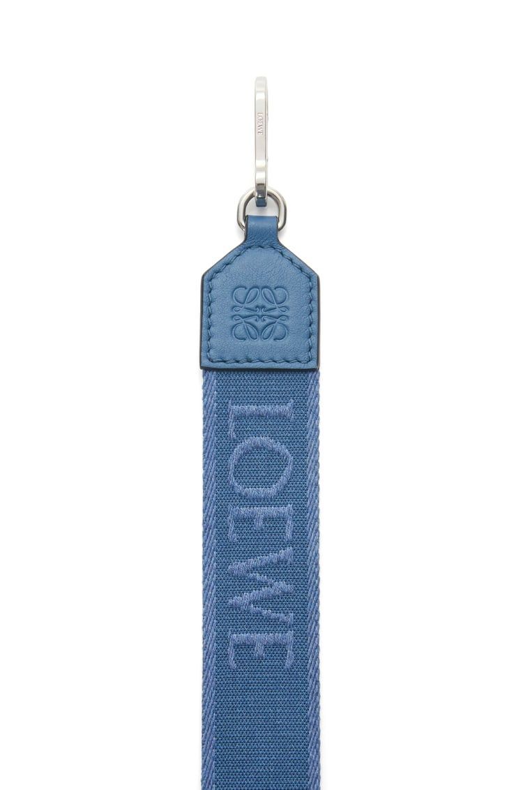 LOEWE strap in cotton and calfskin