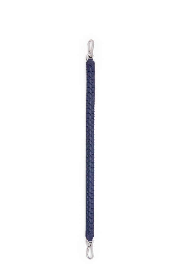 Woven spiral strap in classic calfskin