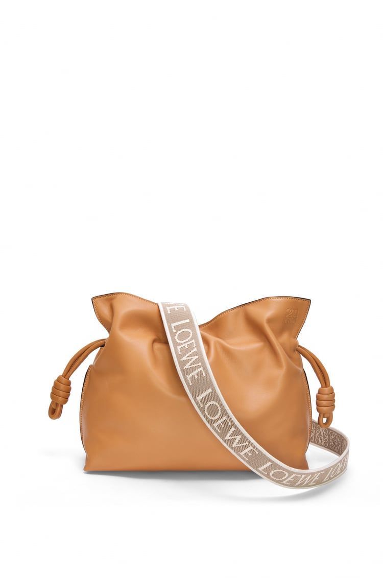 Anagram strap in jacquard and calfskin
